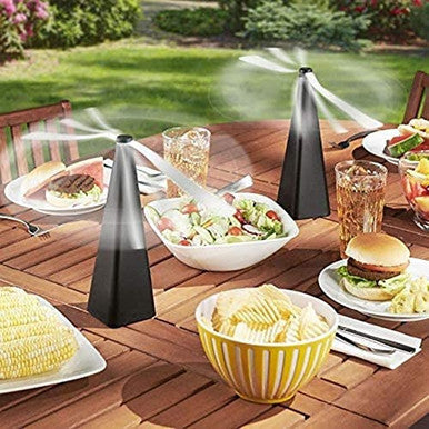 Chemical-Free Fly Repellent Fan – Safe for Kids and Pets - Mega Cart