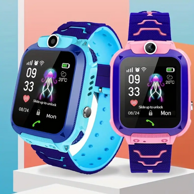 Children's GPS Smart Watch Tracker with Camera & SOS Function - Mega Cart