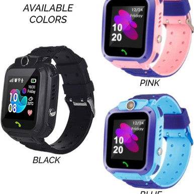 Children's GPS Smart Watch Tracker with Camera & SOS Function - Mega Cart