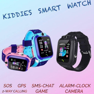 Children's GPS Smart Watch Tracker with Camera & SOS Function - Mega Cart