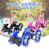 Clip-On Heel Roller Skates with Flashing Lights for All Ages - Mega Cart