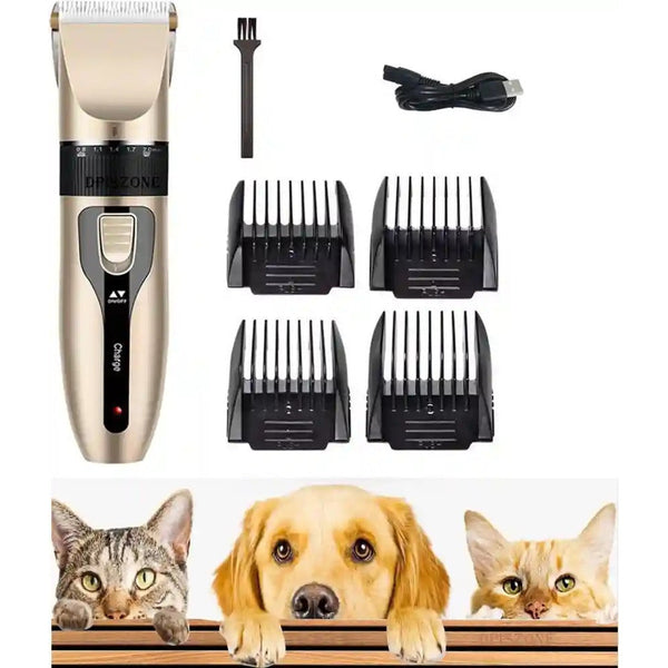 Rechargeable Cordless Pet Hair Clipper
