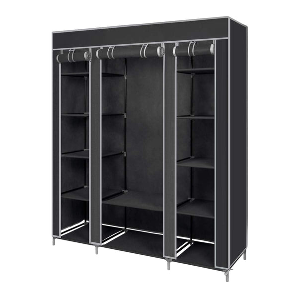 Clothes Rail Organizer with Shelves - Mega Cart