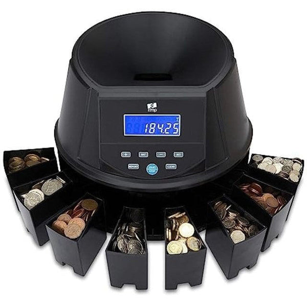 Compact Automatic Coin Sorting Machine - Mega Cart