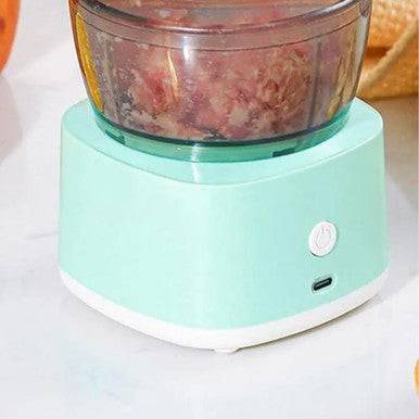 Compact Mini Electric Food Processor - Powerful & Efficient Chopping - Mega Cart