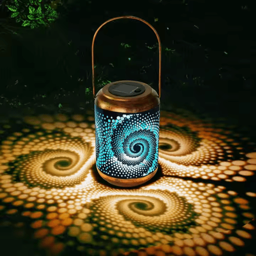 Decorative Hanging Solar Lantern - Mega Cart