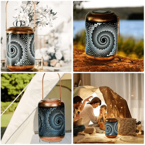 Decorative Hanging Solar Lantern - Mega Cart