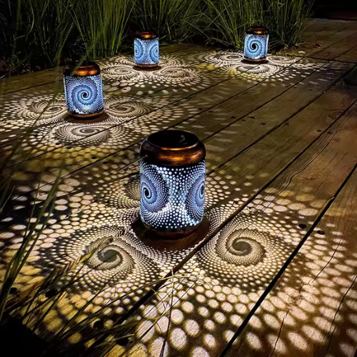 Decorative Hanging Solar Lantern - Mega Cart