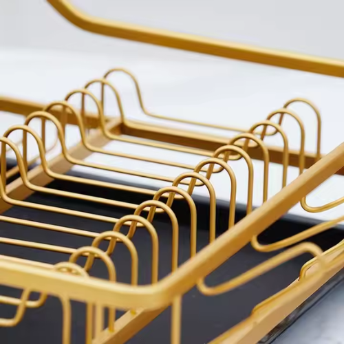 Dish Drying Rack With Removable Tray - Mega Cart