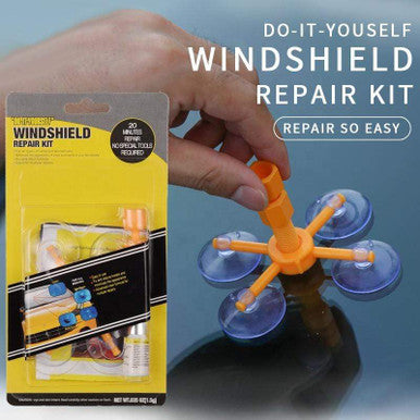 DIY Windshield Crack & Chip Repair Kit - Easy & Effective - Mega Cart