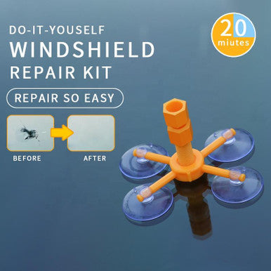 DIY Windshield Crack & Chip Repair Kit - Easy & Effective - Mega Cart