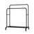 Double Rail Clothes Rack with Shoe Rack - Mega Cart