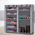 Double Row 9 Tier Shoe Rack with Fabric Cover - Mega Cart
