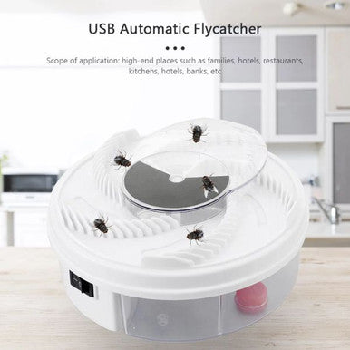 Eco-Friendly Electric Fly Trap - Safe, Efficient, and Non-Toxic - Mega Cart