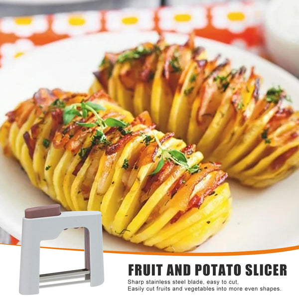 Effortless Vegetable and Potato Cutter Slicer - Mega Cart