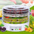Electric Food Dehydrator for Fruits, Vegetables, Meats & Herbs - Mega Cart