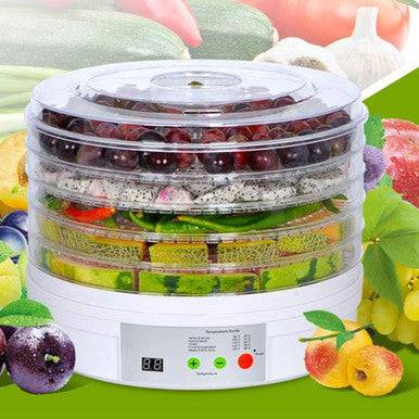 Electric Food Dehydrator for Fruits, Vegetables, Meats & Herbs - Mega Cart