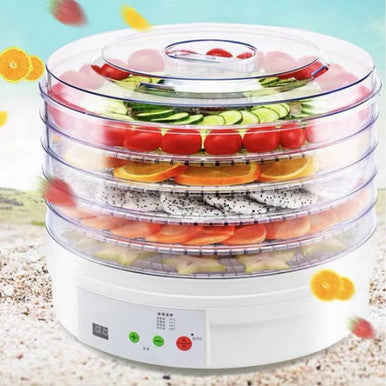 Electric Food Dehydrator for Fruits, Vegetables, Meats & Herbs - Mega Cart