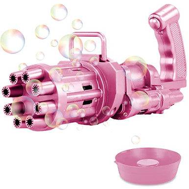 Electric Mini Gatling Bubble Gun - Fun & Safe for Kids - Mega Cart