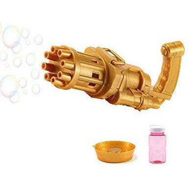 Electric Mini Gatling Bubble Gun - Fun & Safe for Kids - Mega Cart