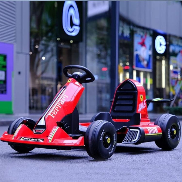 Electric Racing Go-Kart Car with Drifting Features - Mega Cart