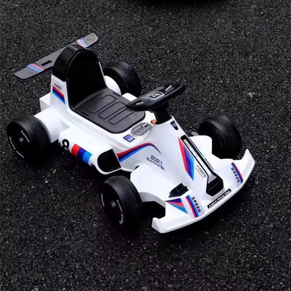 Electric Racing Go-Kart Car with Drifting Features - Mega Cart