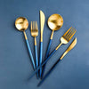 Elegant 24-Piece Stainless Steel Cutlery Set for 6 People - Mega Cart
