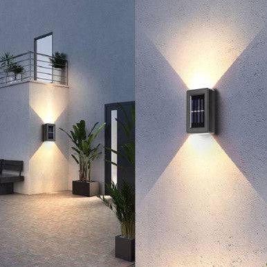 Energy-Saving Solar LED Wall Light for Outdoor Spaces - Mega Cart
