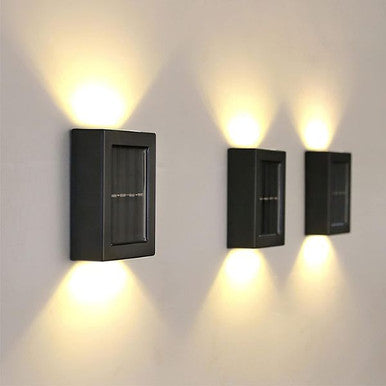 Energy-Saving Solar LED Wall Light for Outdoor Spaces - Mega Cart