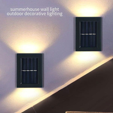 Energy-Saving Solar LED Wall Light for Outdoor Spaces - Mega Cart