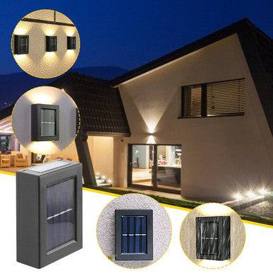 Energy-Saving Solar LED Wall Light for Outdoor Spaces - Mega Cart
