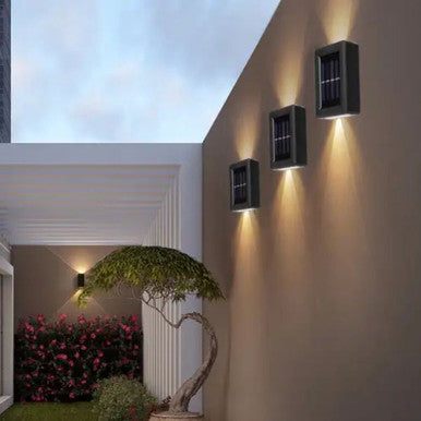 Energy-Saving Solar LED Wall Light for Outdoor Spaces - Mega Cart
