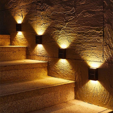 Energy-Saving Solar LED Wall Light for Outdoor Spaces - Mega Cart