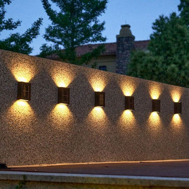 Energy-Saving Solar LED Wall Light for Outdoor Spaces - Mega Cart