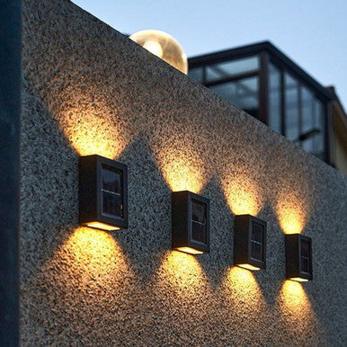 Energy-Saving Solar LED Wall Light for Outdoor Spaces - Mega Cart