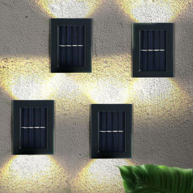 Energy-Saving Solar LED Wall Light for Outdoor Spaces - Mega Cart