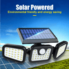 Energy-Saving Split Panel LED Solar Wall Lamp with Motion Sensor - Mega Cart