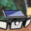 Energy-Saving Split Panel LED Solar Wall Lamp with Motion Sensor - Mega Cart