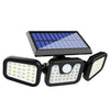 Energy-Saving Split Panel LED Solar Wall Lamp with Motion Sensor - Mega Cart