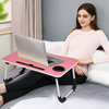Ergonomic Bamboo Laptop Tray with Tablet & Cup Holder - Mega Cart