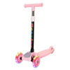 Foldable 3-Wheel Kids Scooter with LED Light-Up Wheels - Mega Cart