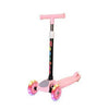 Foldable 3-Wheel Kids Scooter with LED Light-Up Wheels - Mega Cart