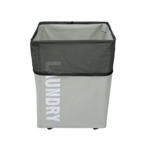 Foldable Laundry Basket with Wheels - Mega Cart