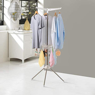 Foldable Multi-Functional Clothes Drying Rack for Indoors & Outdoors - Mega Cart