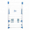 Foldable Plastic Drying Rack with Adjustable Wings for Laundry - Mega Cart