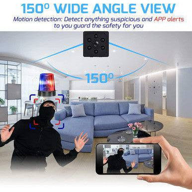 Full HD Mini Camera with Night Vision and Motion Detection - Mega Cart
