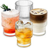 12-Piece Clear Drinking Glass Set