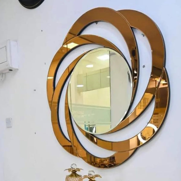 PrimeNest Spiral Wall Mirror - Mega Cart