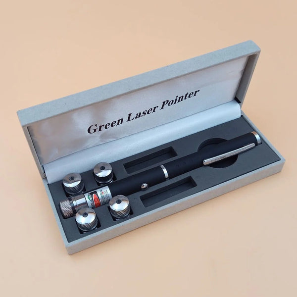 Green Laser Pointer for Outdoor & Presentation Use - Mega Cart