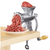 Heavy Duty Manual Meat Mincer - Ideal for Home & Commercial Use - Mega Cart